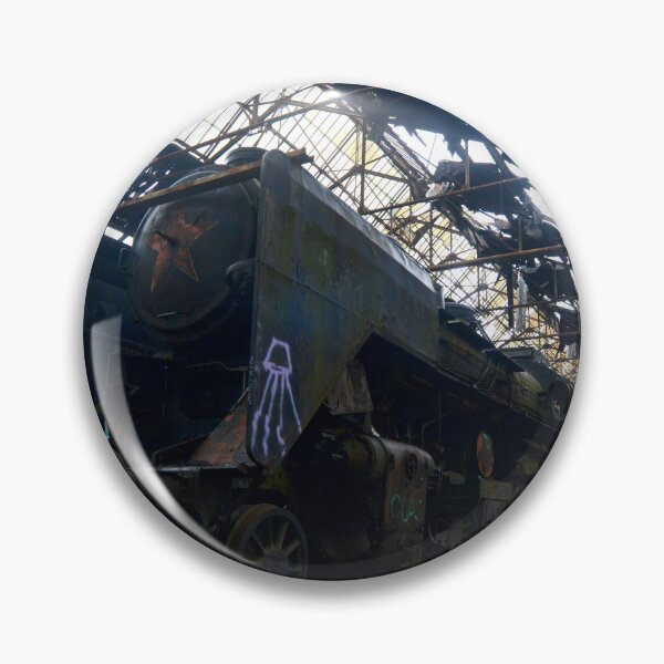 Item preview, Abandoned Steam Loco, Red Star train Graveyard, Budapest designed and sold by Random Railways.