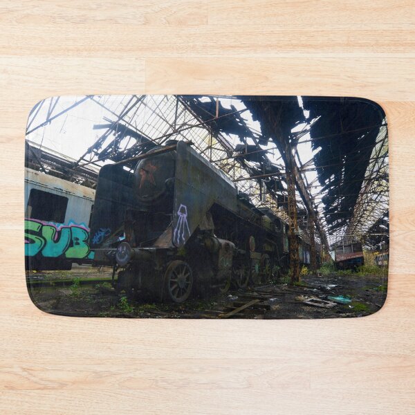 Item preview, Abandoned Steam Loco, Red Star train Graveyard, Budapest designed and sold by Random Railways.