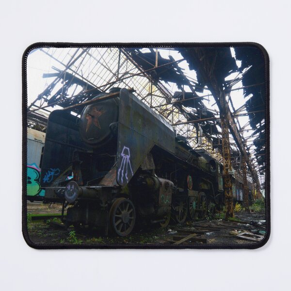Item preview, Abandoned Steam Loco, Red Star train Graveyard, Budapest designed and sold by Random Railways.