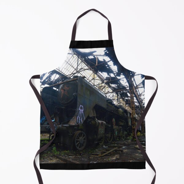 Item preview, Abandoned Steam Loco, Red Star train Graveyard, Budapest designed and sold by Random Railways.