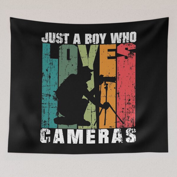 Item preview, JUST A BOY WHO LOVES CAMERAS designed and sold by starider.
