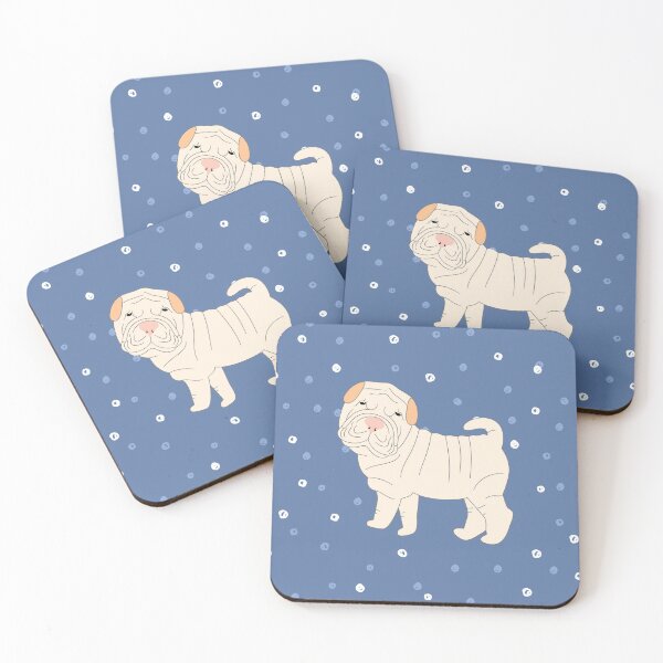 Item preview, Shar Pei Puppy - Cream 1 designed and sold by Lulupainting.