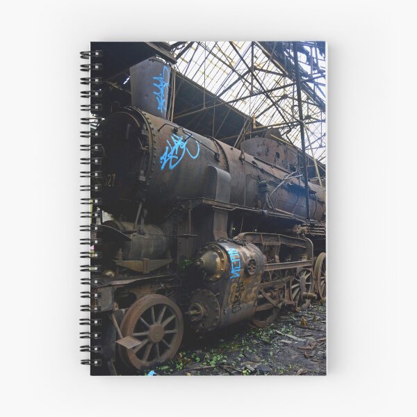 Item preview, Abandoned Steam Loco, Red Star train Graveyard, Budapest designed and sold by Random Railways.