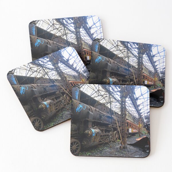 Item preview, Abandoned Steam Loco, Red Star train Graveyard, Budapest designed and sold by Random Railways.