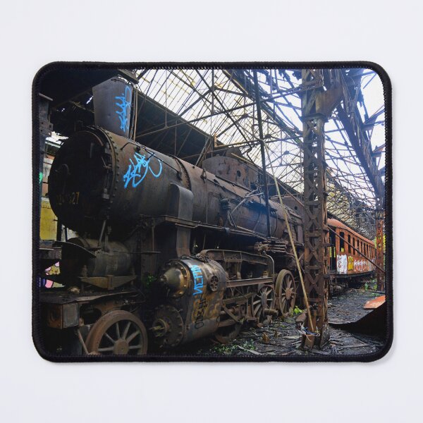 Item preview, Abandoned Steam Loco, Red Star train Graveyard, Budapest designed and sold by Random Railways.