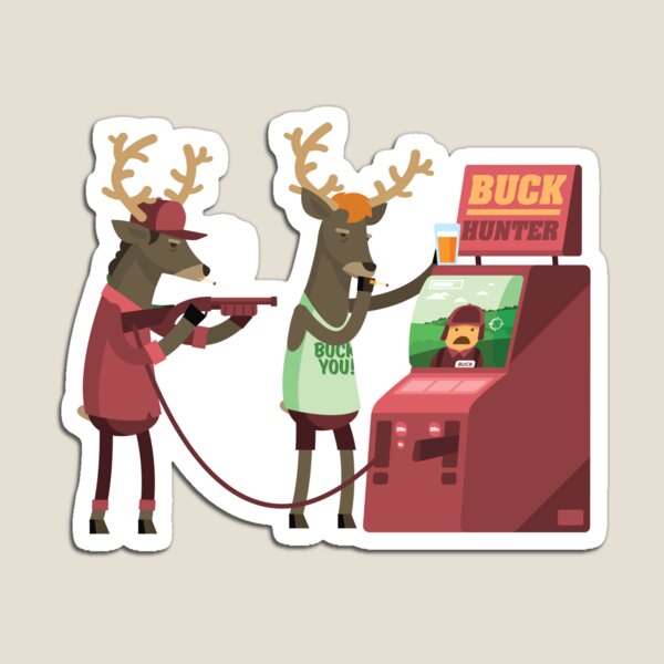 Buck Hunter Magnet