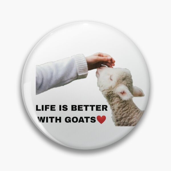Item preview, Life is better with Goats - Goat Simulator Funny #1 designed and sold by Trendy-Now.
