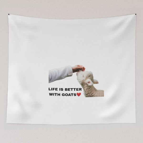 Item preview, Life is better with Goats - Goat Simulator Funny #1 designed and sold by Trendy-Now.