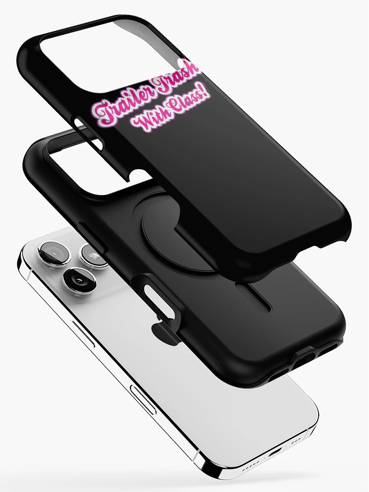 Thumbnail 2 of 4, iPhone Case, Trailer Trash with Class (Filled) [Roufxis-Rb] designed and sold by RoufXis.