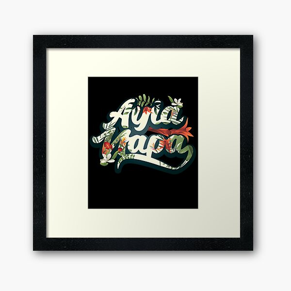 Flora Travel To Ayia Napa Holiday Cyprus Framed Art Print
