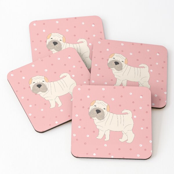 Item preview, Shar Pei Puppy - Cream 2 designed and sold by Lulupainting.