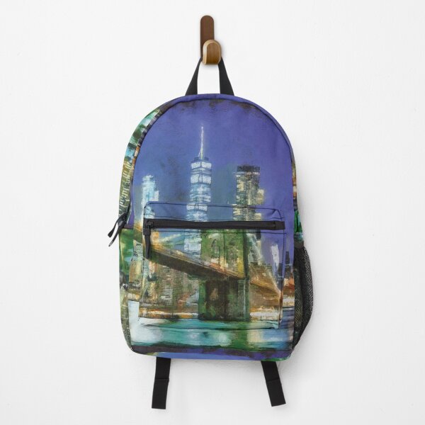 Item preview, Midnight in NewYork, Canvas Painting of NY city designed and sold by Ryan  Rad.