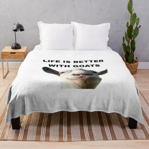Item preview, Life is better with Goats - Goat Simulator Funny #2 designed and sold by Trendy-Now.