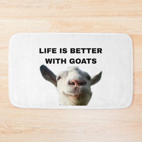 Item preview, Life is better with Goats - Goat Simulator Funny #2 designed and sold by Trendy-Now.
