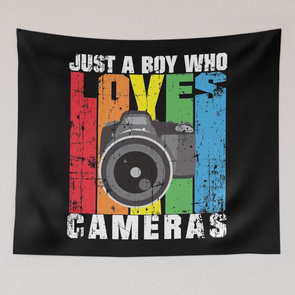 Item preview, JUST A BOY WHO LOVES CAMERAS designed and sold by starider.