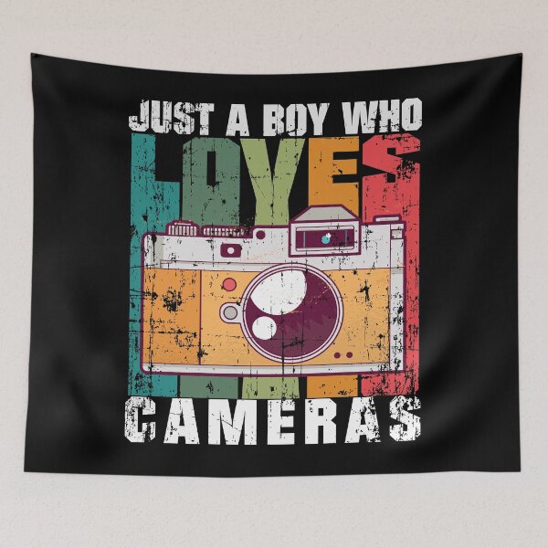 Item preview, JUST A BOY WHO LOVES CAMERAS designed and sold by starider.
