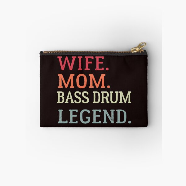 Item preview, Wife Mom Bass Drum Legend, Funny Drumming designed and sold by Aerial Addicts.