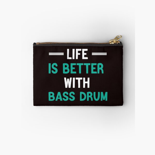 Item preview, Life Is Better With Bass Drum, Funny Drumming designed and sold by Aerial Addicts.