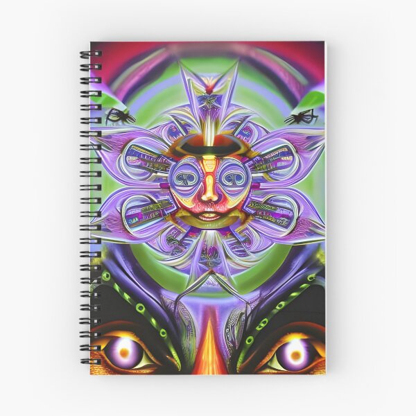 Item preview, Dosed in the Machine (11) - Trippy Psychedelic Sci Fi designed and sold by TheThirdEye.