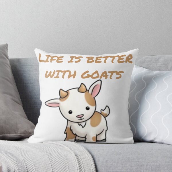 Item preview, Life is better with Goats - Goat Simulator Funny #3 designed and sold by Trendy-Now.