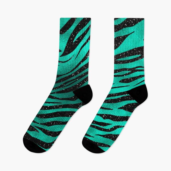 Item preview, Jade Green and Black Tiger Stripe Pattern designed and sold by Paulele.