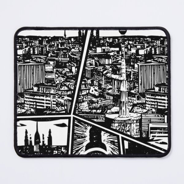 Item preview, Berlin Cityscape, Manga Style, Created by AI designed and sold by Roger-C.