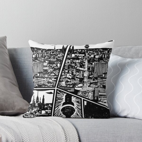 Item preview, Berlin Cityscape, Manga Style, Created by AI  designed and sold by Roger-C.