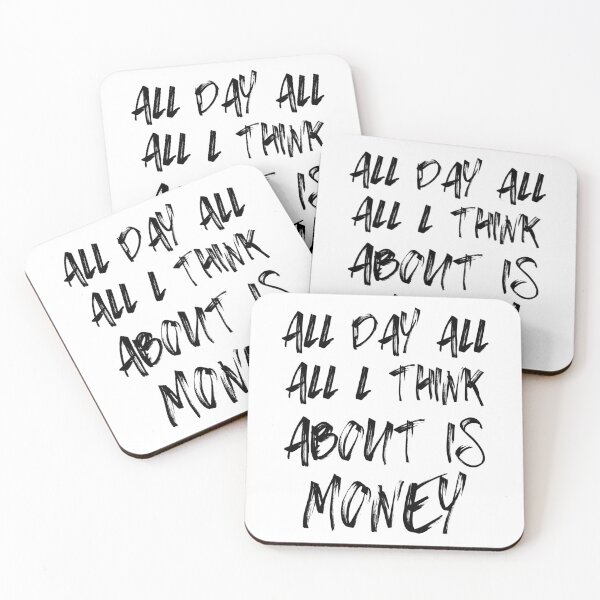 Item preview, All I Day All I Think About Is Money designed and sold by mkzmerch.
