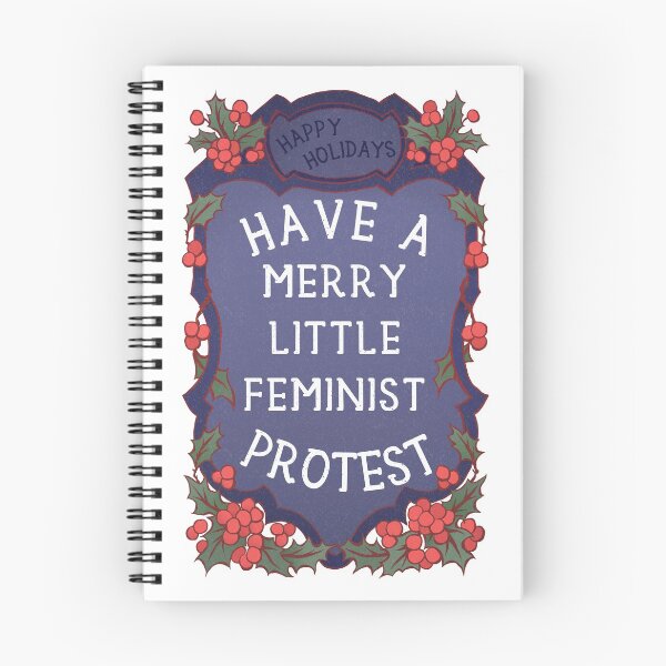 Item preview, Have A Merry Little Feminist Protest designed and sold by fabfeminist.