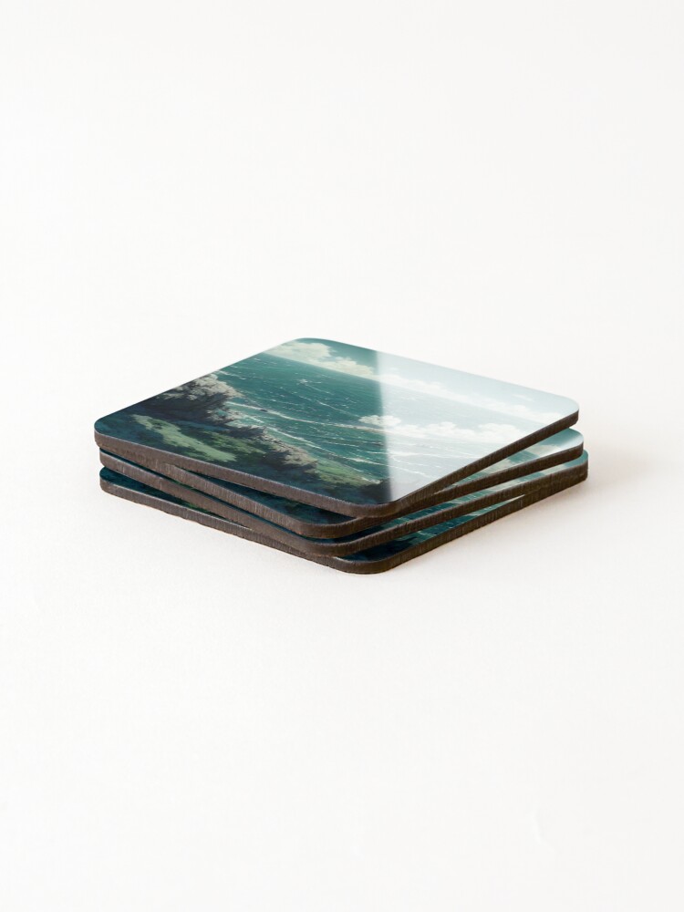 Thumbnail 4 of 5, Coasters (Set of 4), Pathway designed and sold by RicoInStudios.