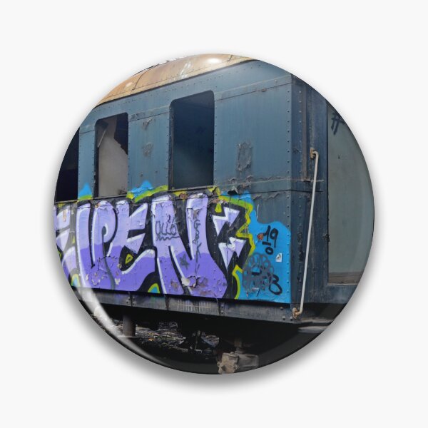 Item preview, Abandoned railway carriage, Red Star train Graveyard, Budapest designed and sold by Random Railways.