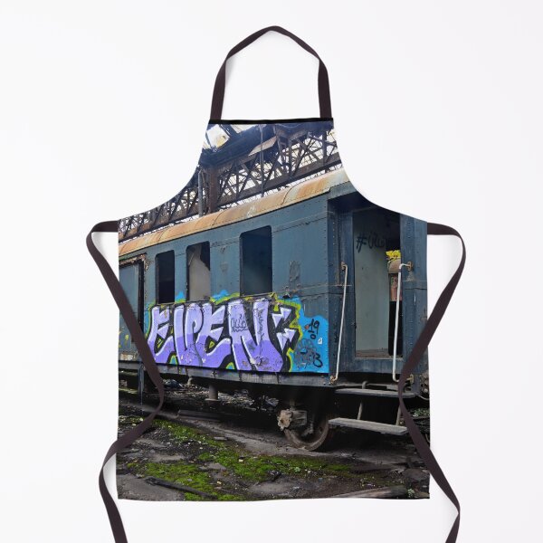 Item preview, Abandoned railway carriage, Red Star train Graveyard, Budapest designed and sold by Random Railways.