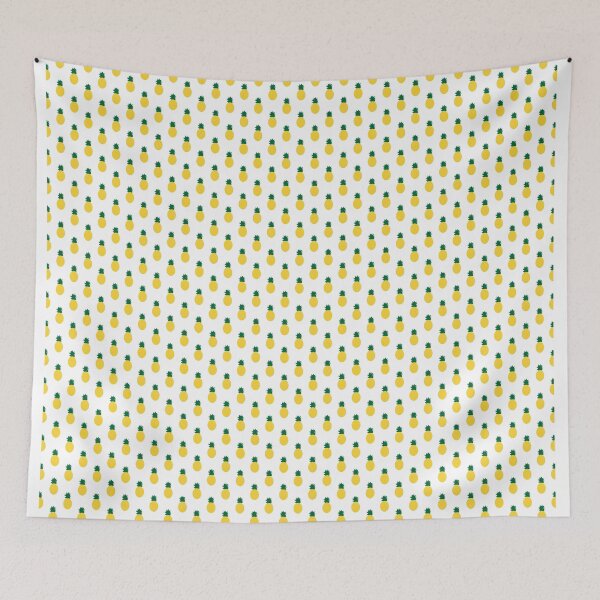 Item preview, Yellow Pineapple with Green Leaves designed and sold by ValeriesGallery.