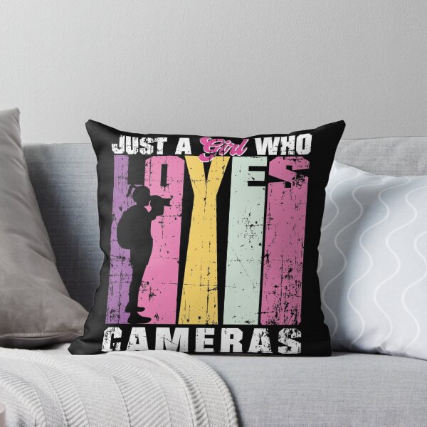 Item preview, JUST A GIRL WHO LOVES CAMERAS designed and sold by starider.