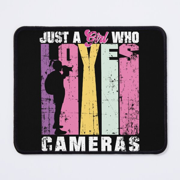 Item preview, JUST A GIRL WHO LOVES CAMERAS designed and sold by starider.