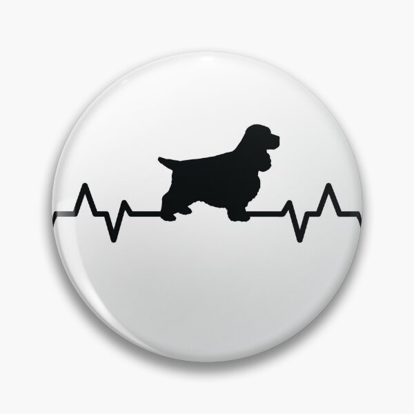 Item preview, Funny cocker spaniel Heartbeat designed and sold by shokA Design.