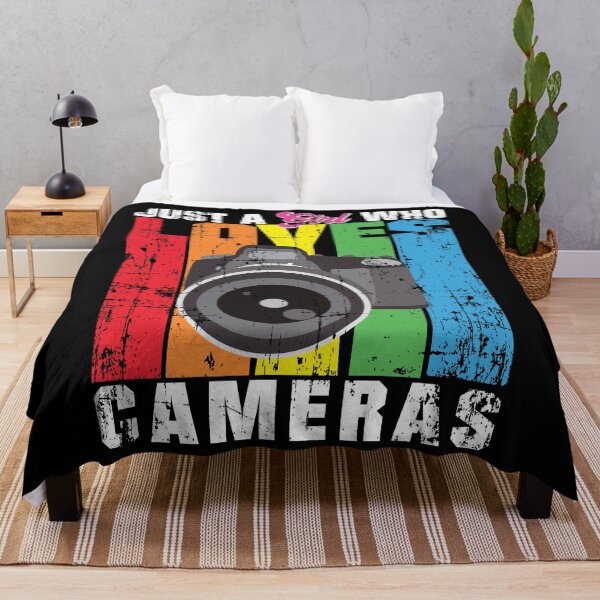 Item preview, JUST A GIRL WHO LOVES CAMERAS designed and sold by starider.
