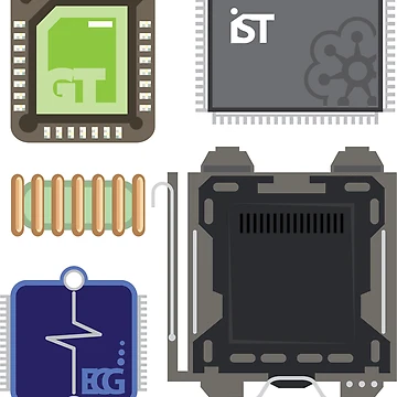 Artwork thumbnail, Computer Elements by vectorworks51