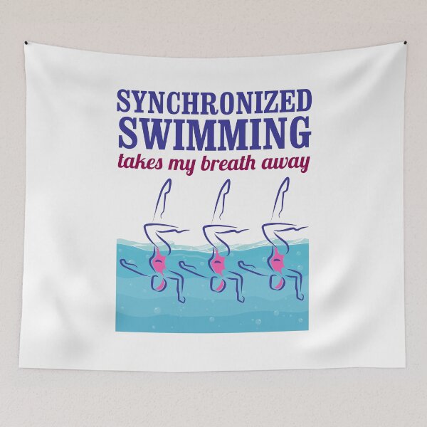 Item preview, Synchronized Swimming Takes My Breath Away designed and sold by jaygo.