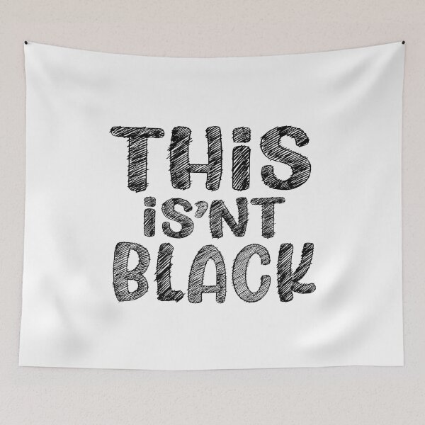 Item preview, THIS IS'NT BLACK - sketching designed and sold by PRINTPIC.
