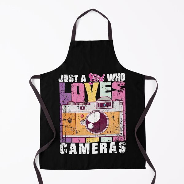 Item preview, JUST A GIRL WHO LOVES CAMERAS designed and sold by starider.