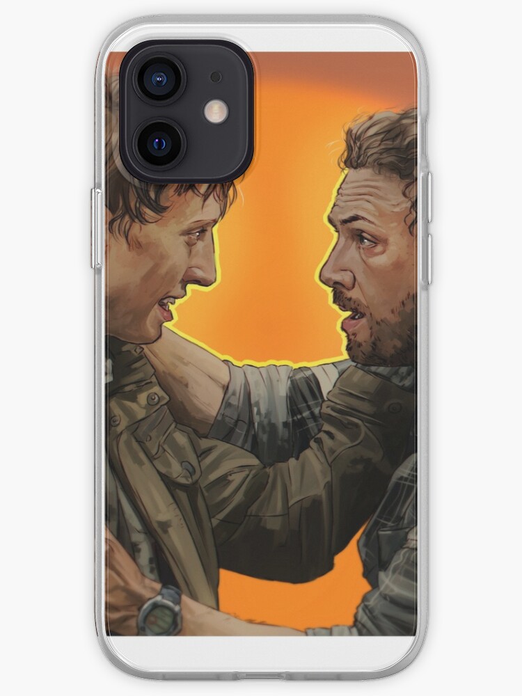 Funda Y Vinilo Para Iphone Aaron Y Eric The Walking Dead De Gentlegirlyx Redbubble