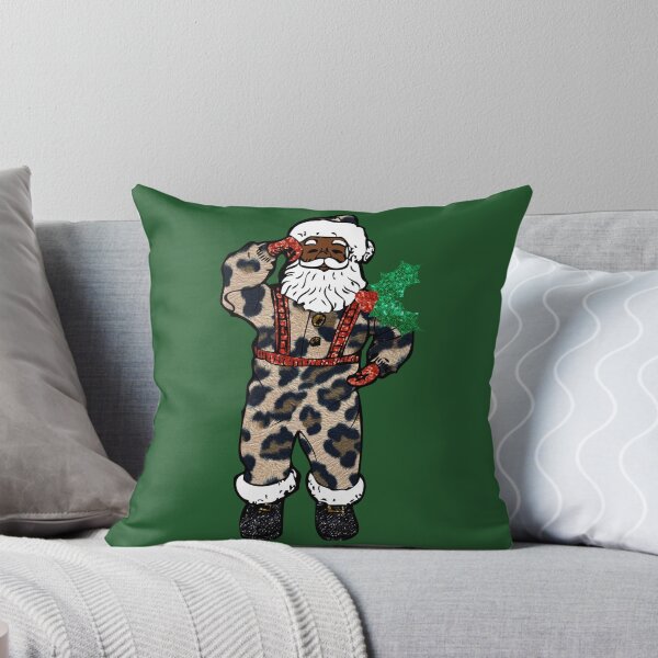 Item preview, african leopard santa claus designed and sold by Gossip Rag.