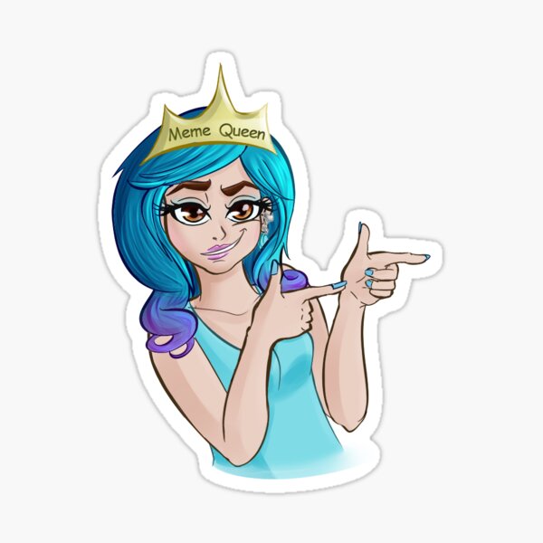 Meme queen Sticker