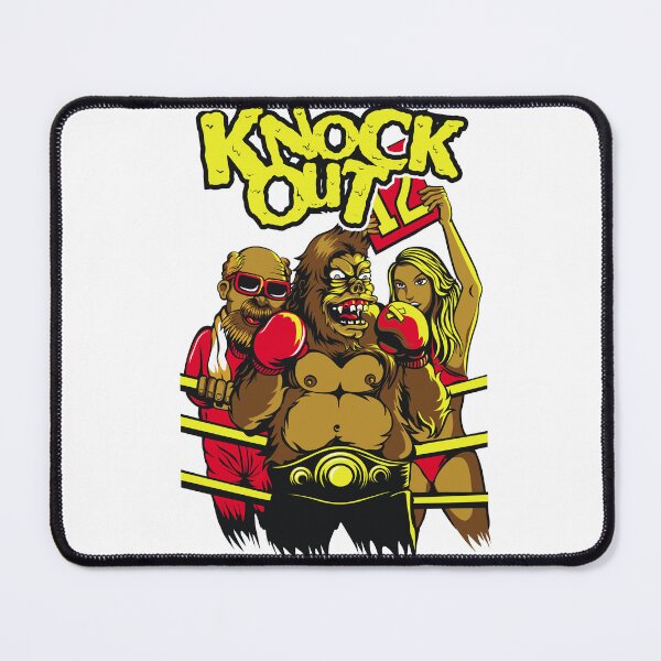 Item preview, Knock Out Gorilla Essential T-Shirt, Gorilla Knock Out Winner Essential T-Shirt designed and sold by Thanakrit Chaiyapok.