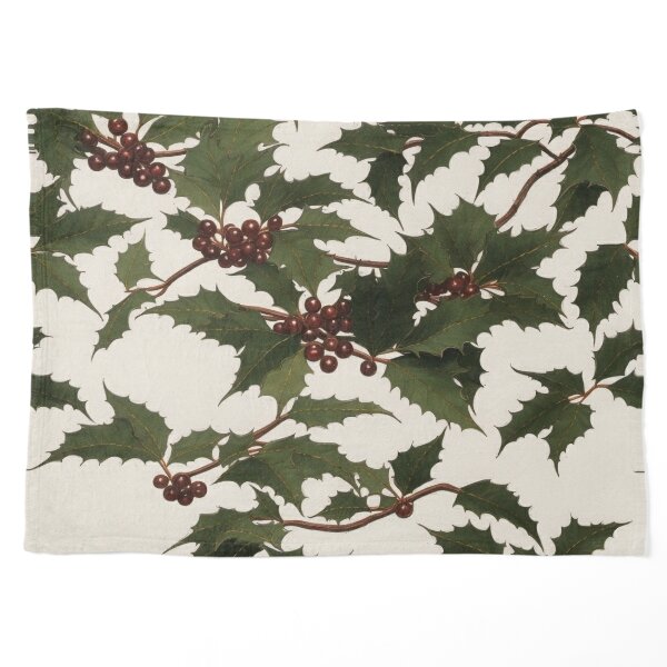 Winter Holly collage No.1 Pet Blanket