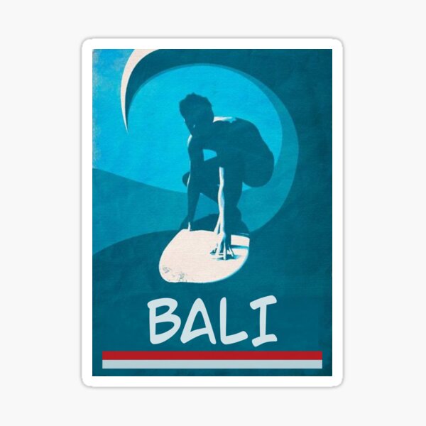 Aperçu de l'œuvre Surf vintage balinais créée et vendue par Original1977.