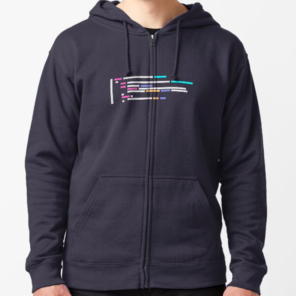 Code #1 Zipped Hoodie