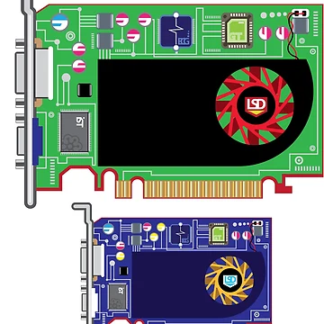 Artwork thumbnail, Video Card by vectorworks51