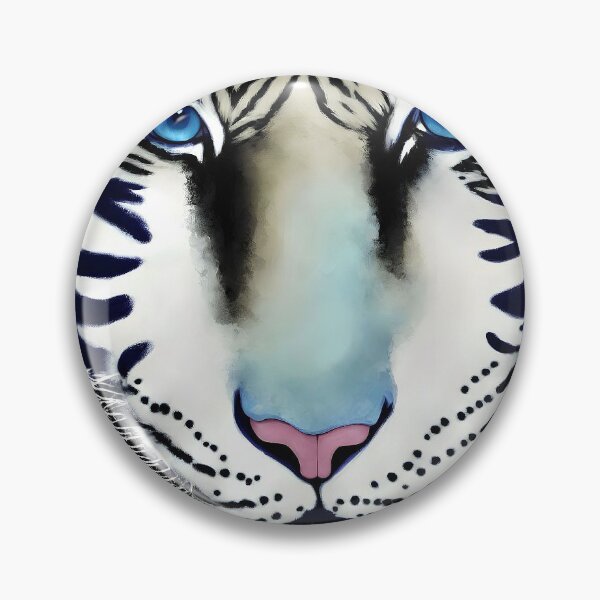 Item preview, Lucky Tiger Blue Eyes designed and sold by @adorcharm Modern & Classic AI Art.